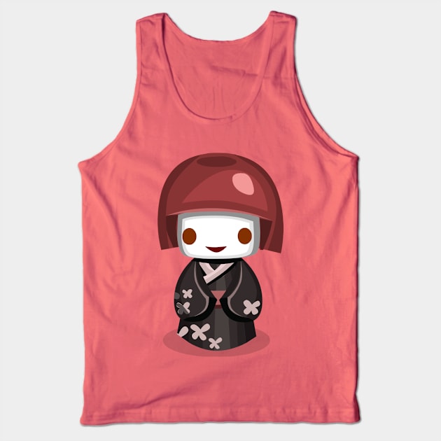 Geisha Japan Tank Top by DoubleDv60